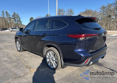 2021 Toyota Highlander Hybrid Limited z USA, uszkodzony, nr VIN 5TDDBRCH2MS531933